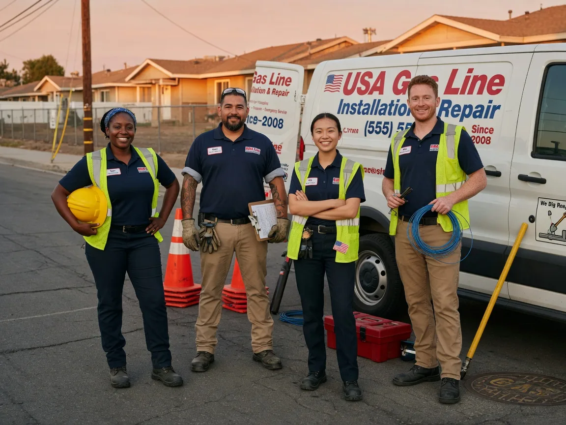 Gas Line Installation company in Combs, AR